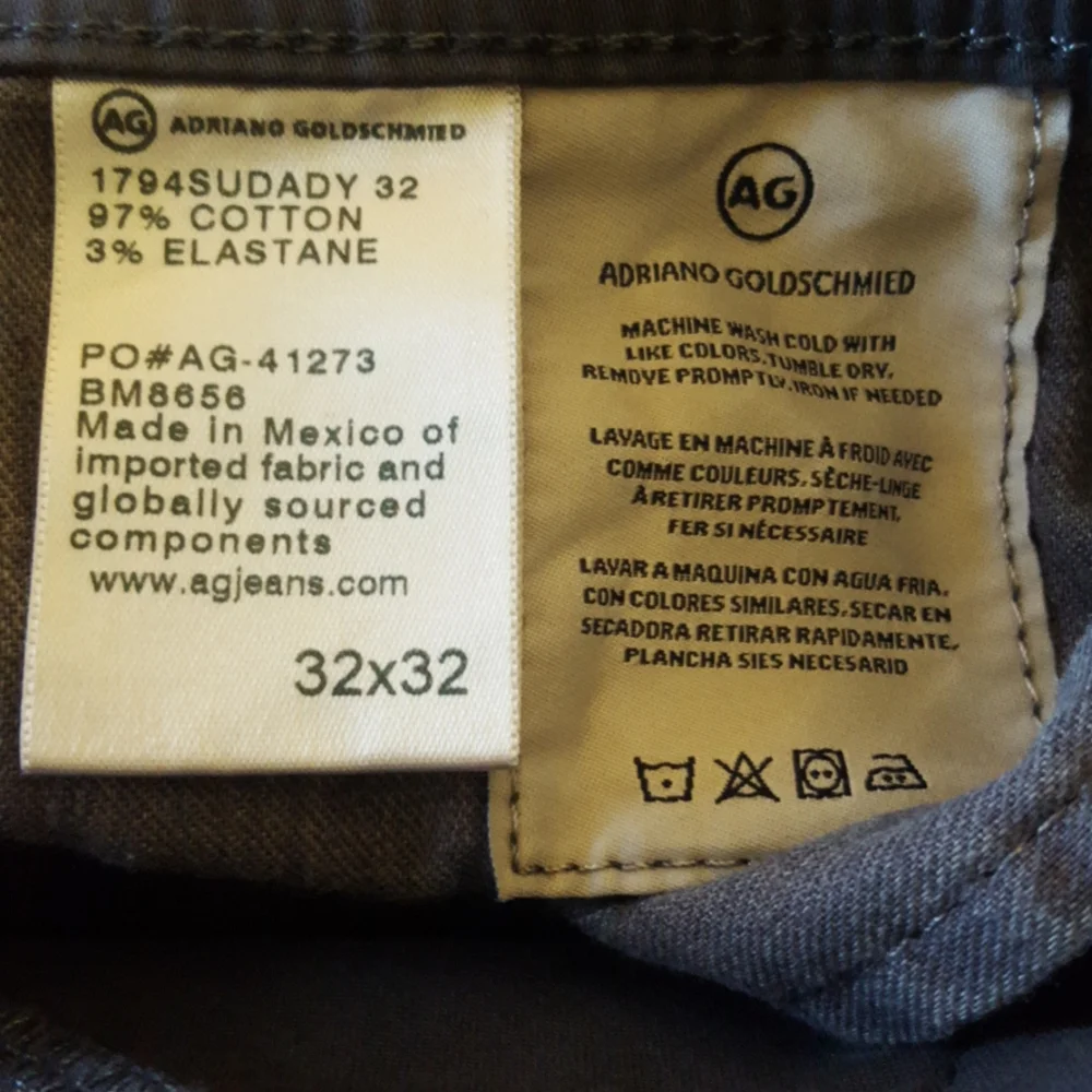AG Adriano Goldschmied The Everett Slim Straight Leg Jeans 32x32